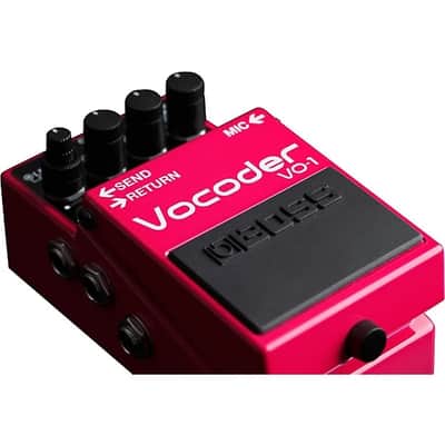 BOSS  VO-1 Vocoder Effects Pedal 2024 - Red image 2