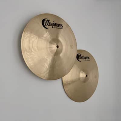 Bosphorus 14" Traditional Series Hi-Hat Cymbals image 3