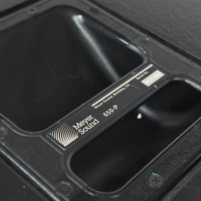 Meyer Sound 650-P Dual 18-inch Active Subwoofer (church owned) *ASK FOR SHIPPING* CG00WS3 image 5