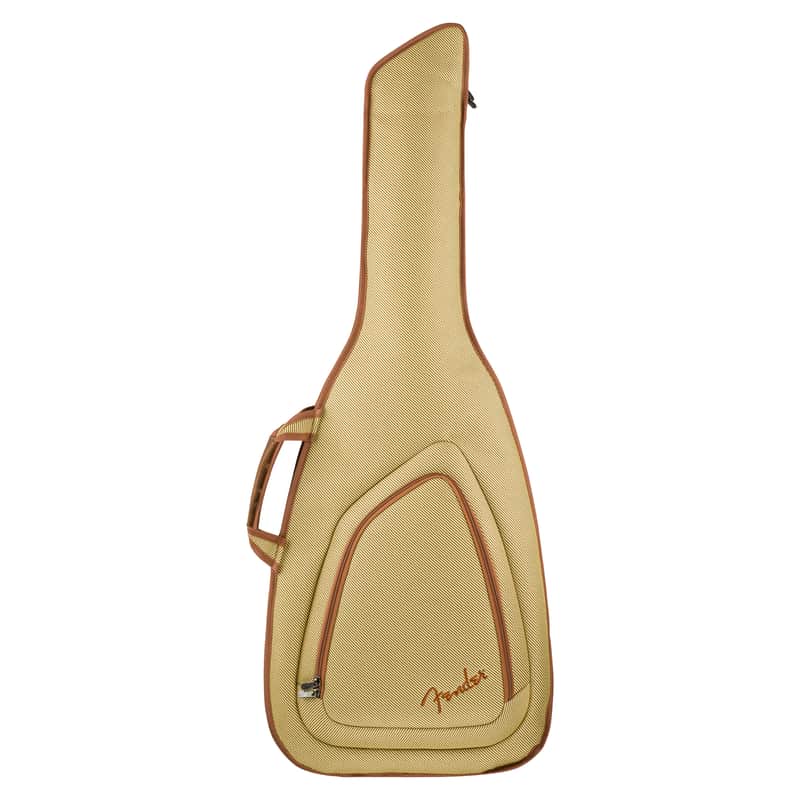 Fender FET-610 Gig Bag for Electric Guitar (Long-Scale) Tweed image 1