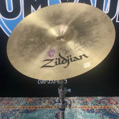 Bun E. Carlos, Cheap Trick Zildjian - 20" A Medium Thin Crash Cymbal, Used On "All Shook Up Tour", Signed! (#T 1)  Early 1980's image 3