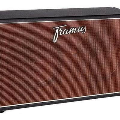 Framus Dragon 2x12 Speaker Cabinet Celestion V30 - FR 212 CR CB Black image 1