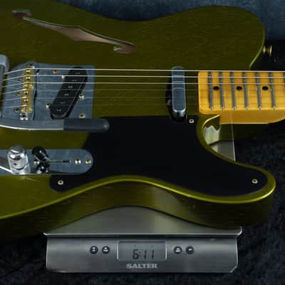 Fender Postmodern Journeyman Relic Tele Greened out Lake Placid Blue XN18355 image 6
