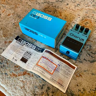 Boss CE-3 Chorus Green Label MADE IN JAPAN 1986 image 2