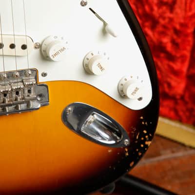Fender American Vintage '56 Stratocaster 2-Color Sunburst Pre-Owned image 6