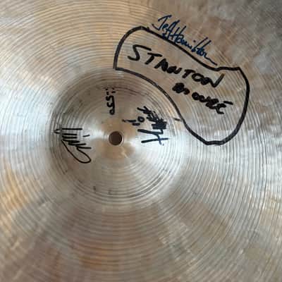Bosphorus Hammer 22" Ride ~2620 Very Early Model Selected by Jeff Hamilton for Stanton Moore image 3