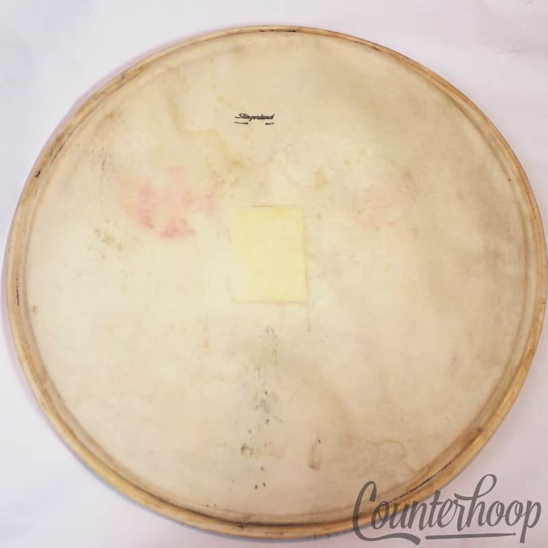 *Slingerland 20"Genuine Calf Skin Bass Drum Calfskin Head Vintage 50s USA Batter image 1