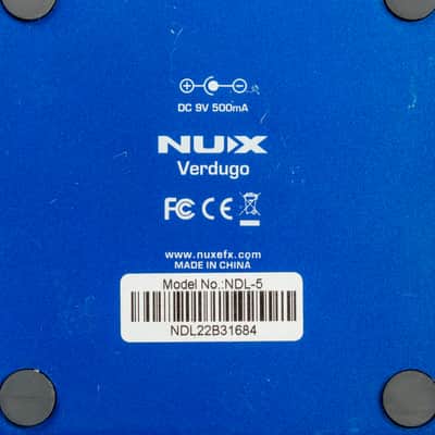NuX NDL-5 JTC Drum and Loop Pro 2019 - Present - Blue image 4