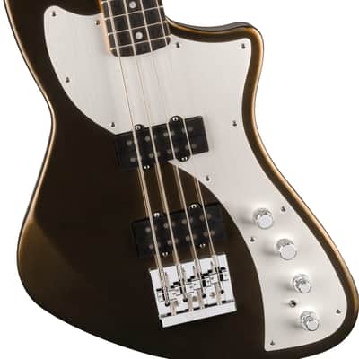 FENDER - American Ultra II Meteora Bass  Ebony Fingerboard  Texas Tea - 0199131790 image 3