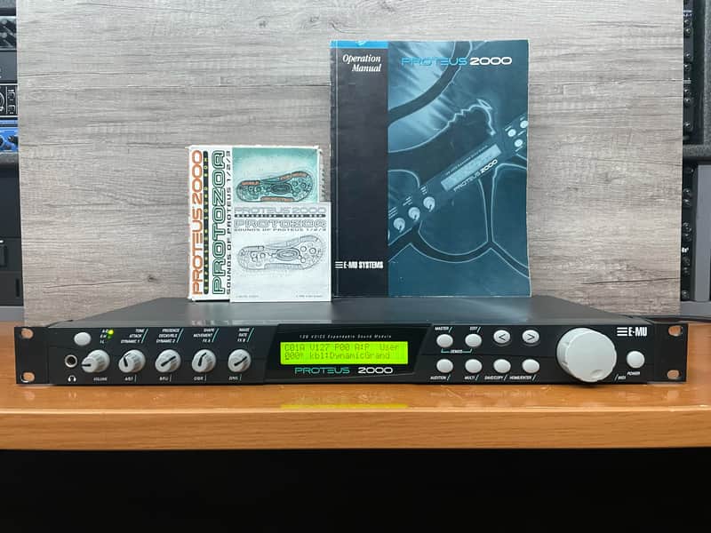 E-MU Systems Proteus 2000 MAXED OUT + Latest Firmware + Original Manual image 1