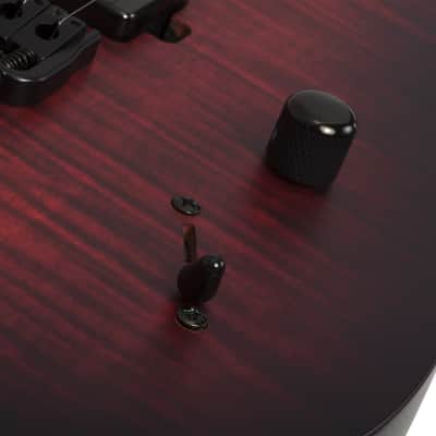 Schecter Sunset-7 Extreme Scarlet Burst image 11