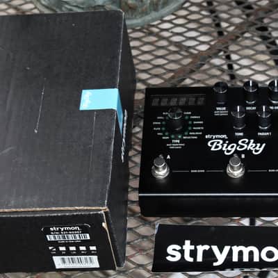 Strymon Midnight Edition Big Sky Reverb 2021 - Midnight Edition Dark Gray image 2