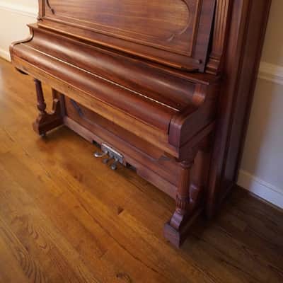 Ellington Upright Grand Player Piano 1903 - Mahogany image 15