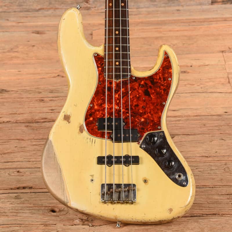 Fender Jazz Bass Olympic White 1964 - John Oates image 1