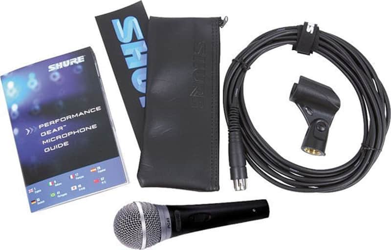 Shure PG48-XLR Dynamic Microphone image 1