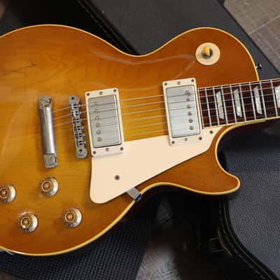 1996 Gibson Custom Shop 1958 Historic Reissue Les Paul Standard Electric Guitar Lemonburst + HSC Bild 2