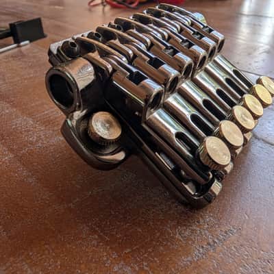 Ibanez ZR Trem Guitar Locking Tremolo Bridge CLEAN But Missing Parts image 6