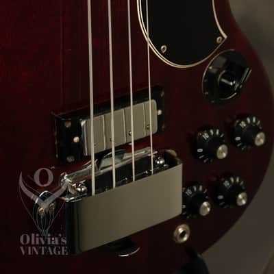 all original 1969 Gibson EB-3 Bass Cherry image 4