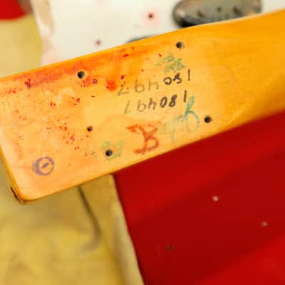 Fender Mustang Bass Guitar Torino Red Vintage 1966 Pre-Owned image 24