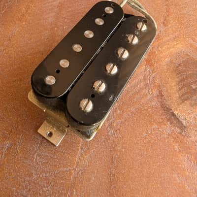 Gibson Humbucker Guitar Pickup Black HOT 15.29K Ohms Full Braded Lead image 3