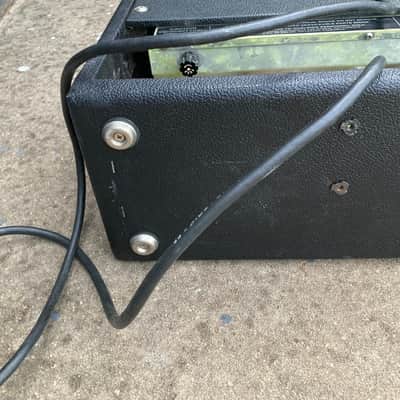 Fender Spring Reverb Unit Head Vintage Silverpanel 70s  Tags Electric Guitar tube head effect - Silver panel black image 11