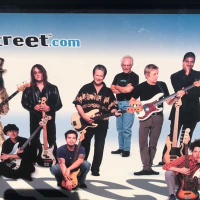 Fender Framed Bass Street Fender Artist Poster 2001 image 4