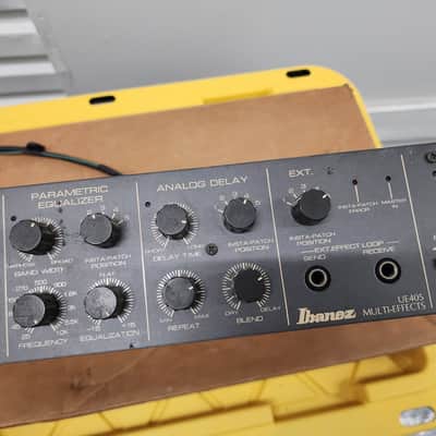 Ibanez UE400 Multi-Effects Rack with Foot Controller 1980s - Black image 3