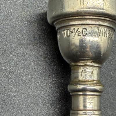 Vintage Vincent Bach Mt. Vernon NY 10 1/2C 1950-60 Trumpet Mouthpiece image 4
