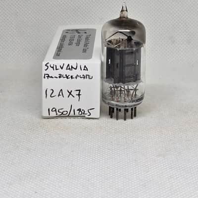 Sylvania 12AX7 Long Black Plate Well Balanced (6.4%) Single NOS ECC83 12AX7A