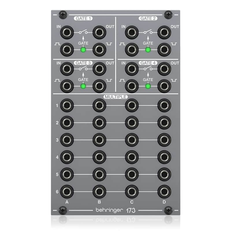 Behringer 173 Quad Gate/Multiples Eurorack Synthesizer Module image 1