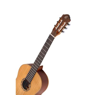 Ortega Family Series 1/2 Size Left-Handed Nylon Classical Guitar w/ Bag image 7