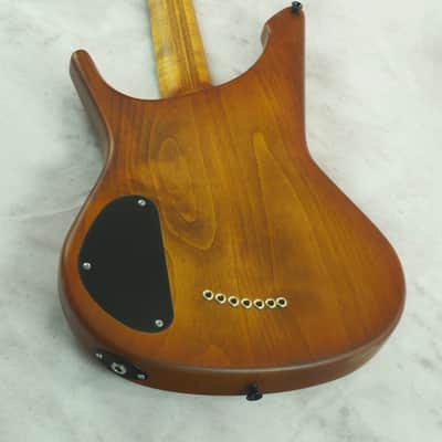 Manne Semiacustica 7 Lionel Loueke half fretless half fretted image 12