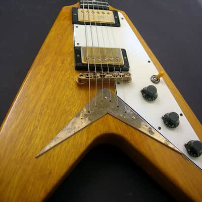 Sonicguitars Flying V Korina 1958 aged replica 2020 on request image 17