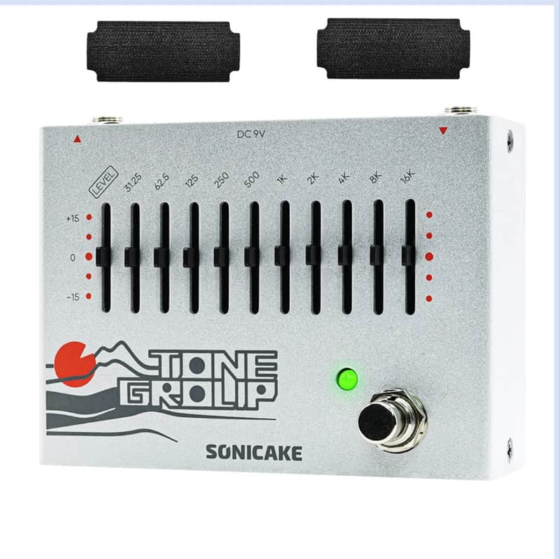 New SONICAKE Tone Group 10-Band EQ Guitar Equalizer Guitar True Bypass Effects Pedal image 1