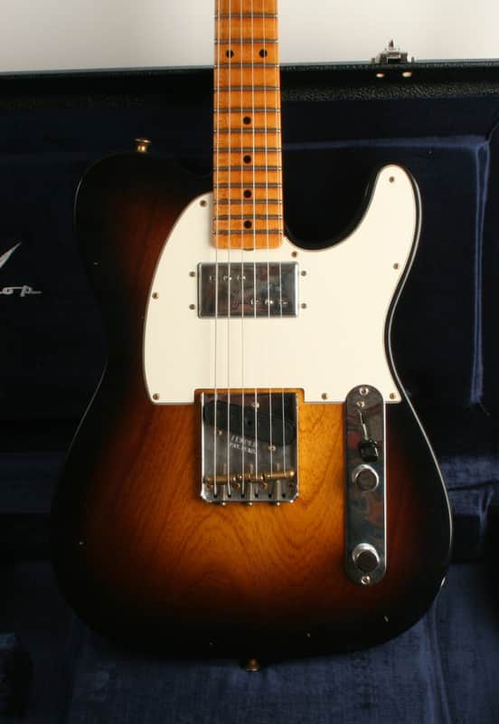 Fender Custom Shop Postmodern Telecaster Journeyman Relic Wide Fade 2-Color Sunburst image 1