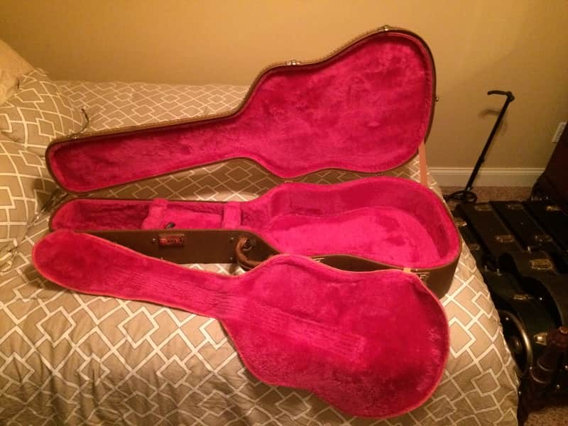 Gibson USA Vintage Hardshell Case Fits  Songwriter, Hummingbird, J45, and J50  Dreadnought models! image 1