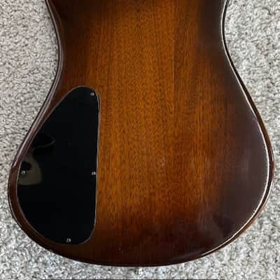 1982 Martin EB-28 Fretless Bass in Sunburst finish with hardshell case -Gorgeous image 5