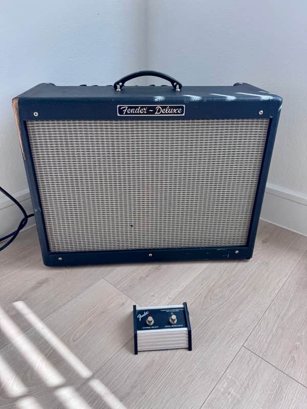 1998 Fender Hot Rod Deluxe 3-Channel 40-Watt 1x12" Guitar Combo - Black image 1