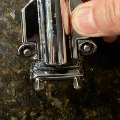 Pearl SR-1000 Glide-Lock Snare Butt plate only - Chrome - Free shipping image 4