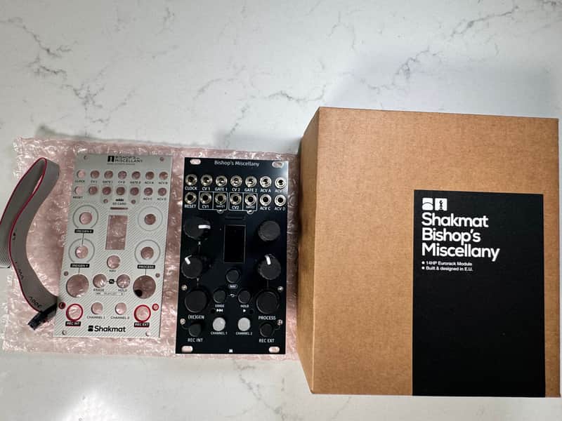 Shakmat Bishop's Miscellany MKII Dual CV Gate Recorder Eurorack w/ Black Panel image 1