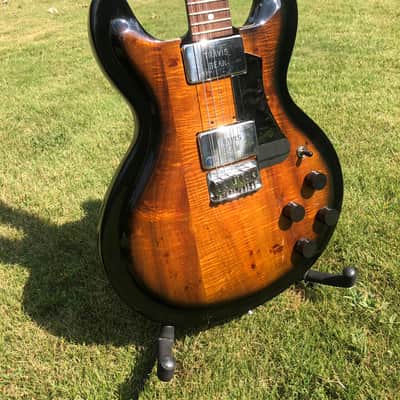 Travis Bean TB1000A Custom Built For Jerry Garcia 1979 Sunburst over flamed Koa image 3