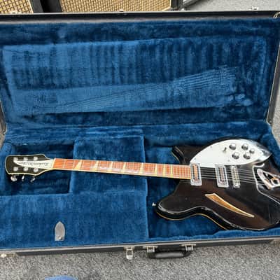 Rickenbacker 360 Bound Headstock Stereo 1971 Black Jetglo image 16