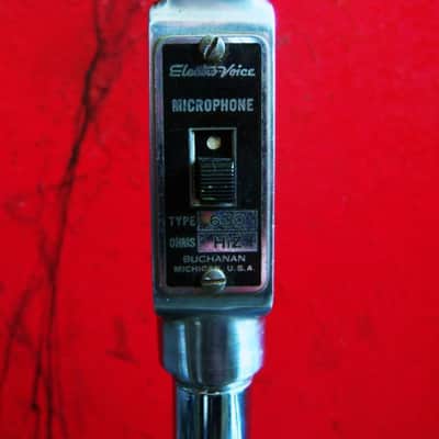 Vintage RARER 1940's Electro-Voice 630 Omnidirectional Dynamic Microphone Hi Z harp mic HAM radio w cable 605 664 image 7