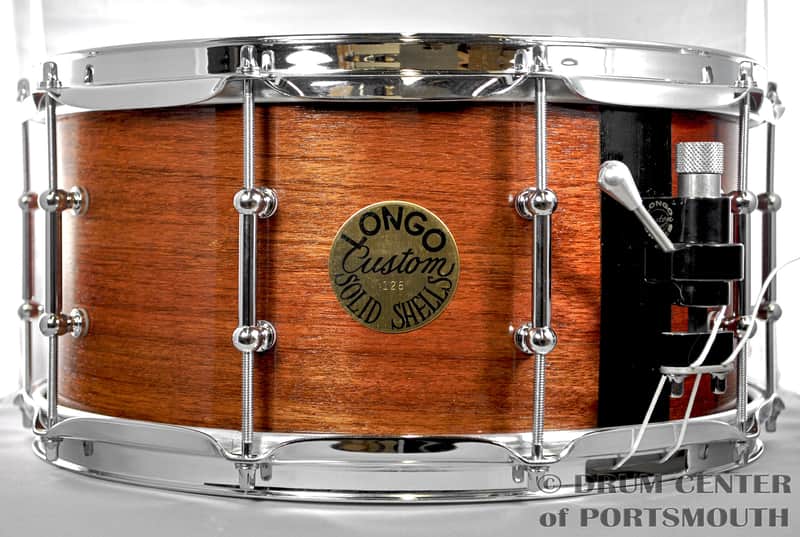 Longo Solid Ply Purpleheart Snare Drum 14x7 image 1