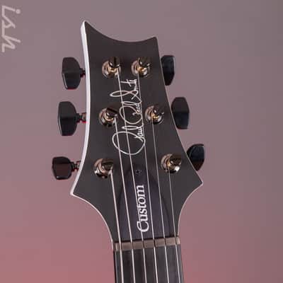 PRS Custom 24 Quilt Artist 1-Piece Top Indigo with White Back image 6