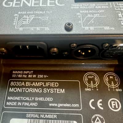 Genelec 8030A 5" Powered Nearfield Studio Monitor (Pair) – Consecutive Serial Numbers – Warranty image 11
