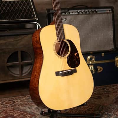 Martin Custom Shop D14F Old Style 18 Acoustic Guitar - Quilted Sapele with Hardshell Case image 10
