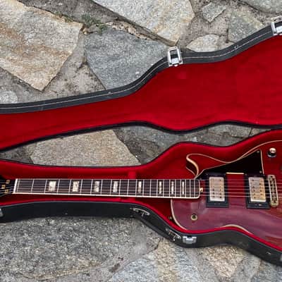 Gherson Les Paul Copy 1970 - Cherry Red Made in Italy image 15