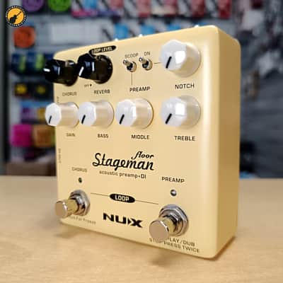 NuX NAP-5 Stageman Floor Deluxe Acoustic Preamp / DI image 3