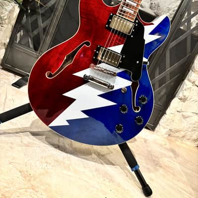 D'Angelico Premier Grateful Dead DC - 2018 image 1